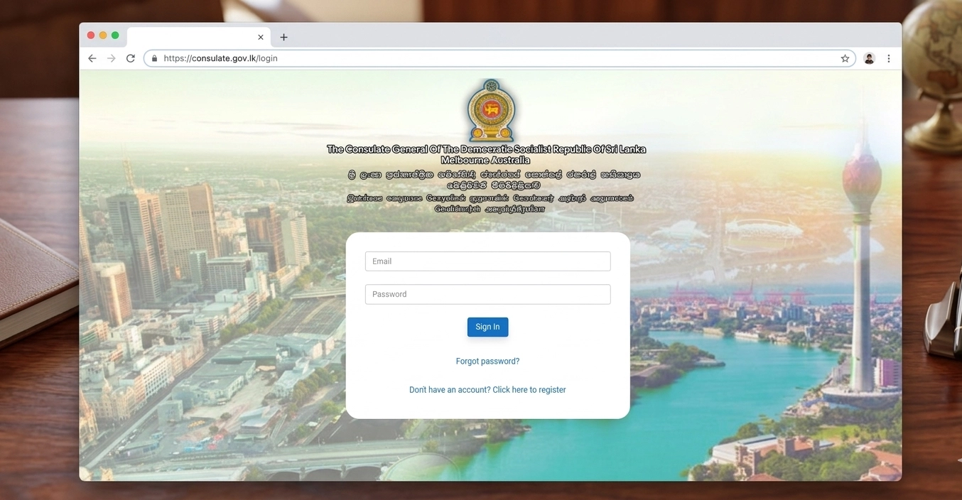 Consular Services Management System (CSMS)