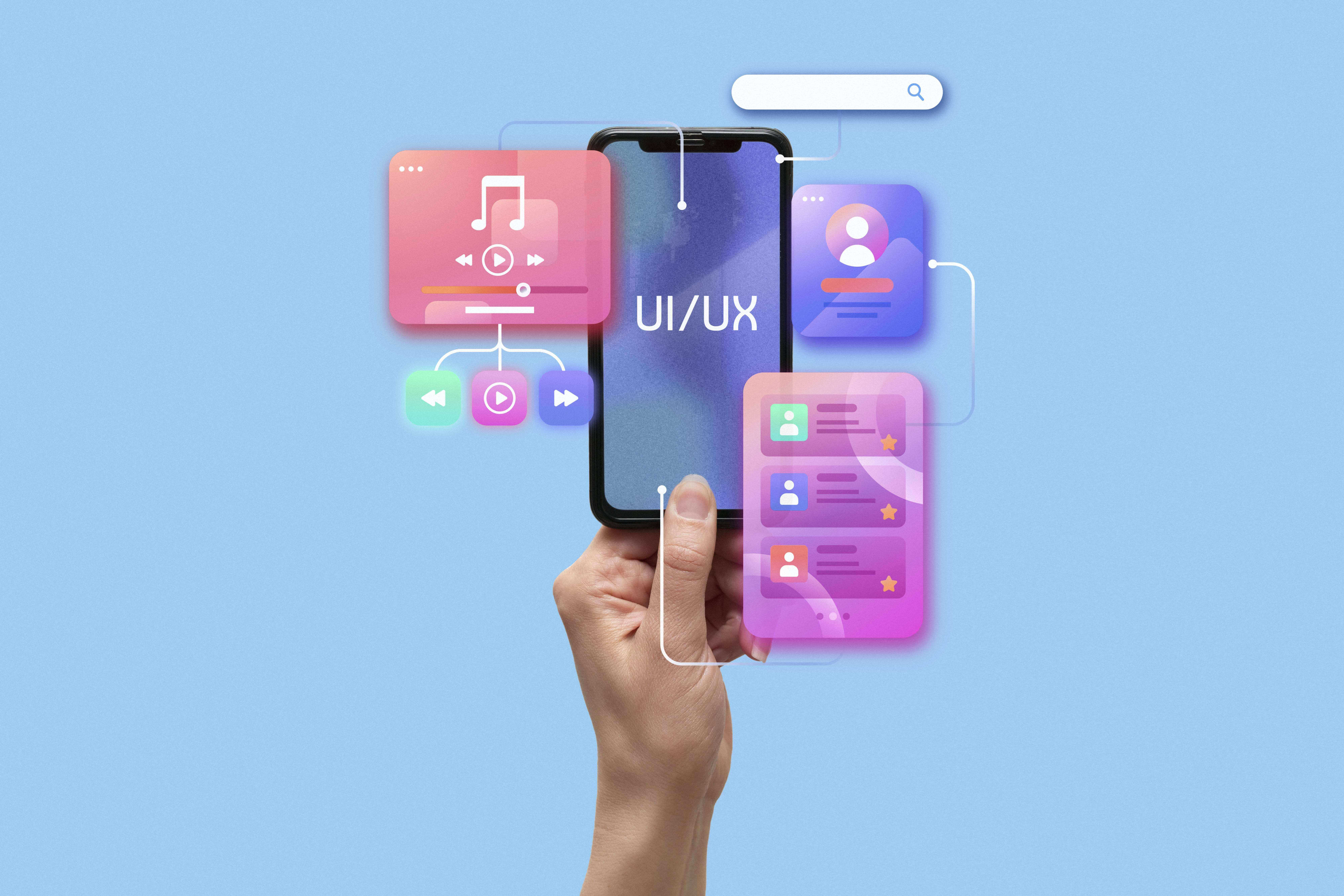 UI/UX design work