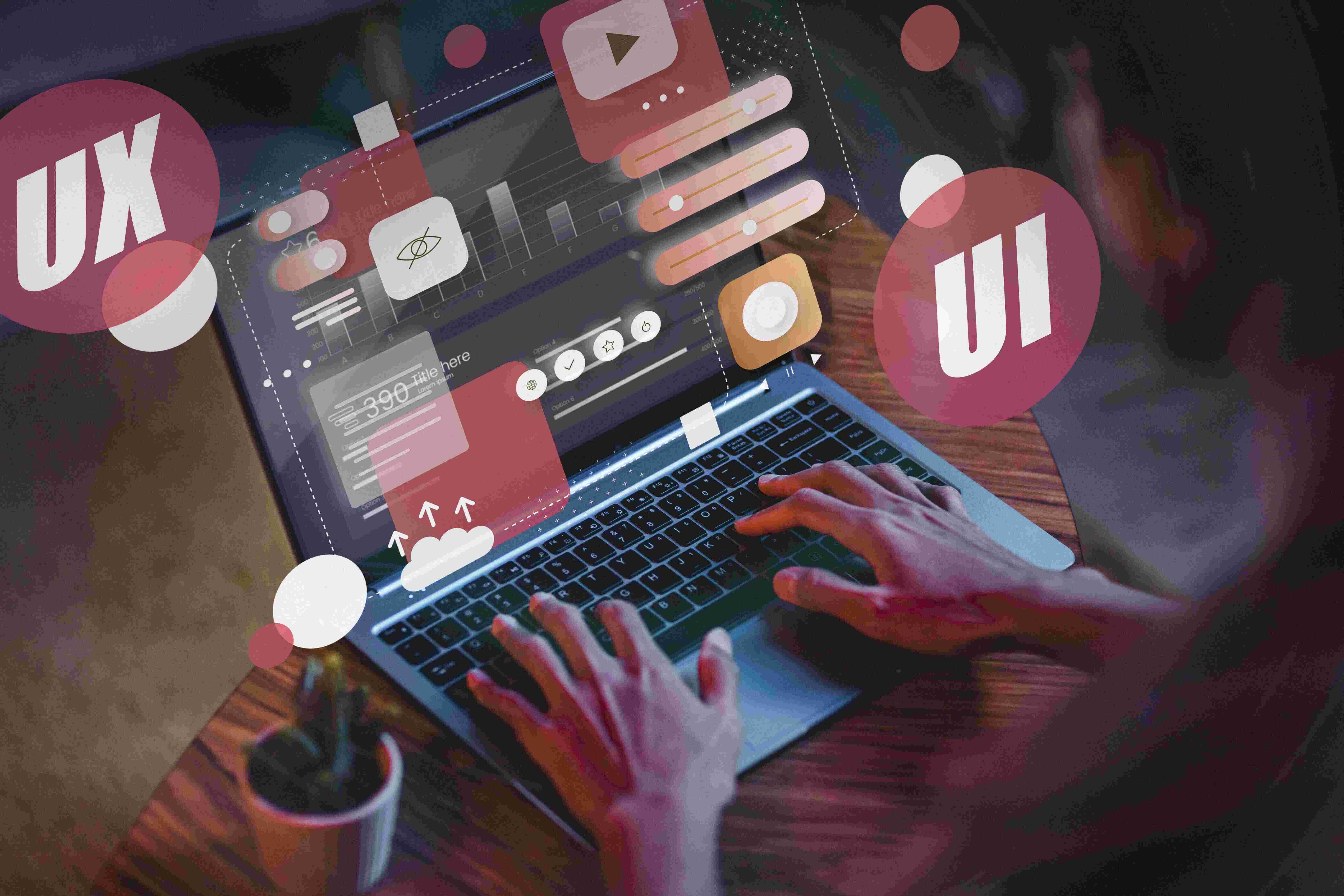 Website delivery visual